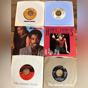 Vintage 45 records lot